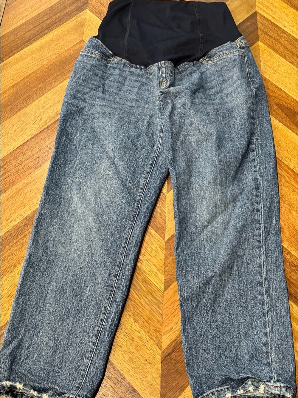 Maternity- Classic Women’s Blue Denim Jeans